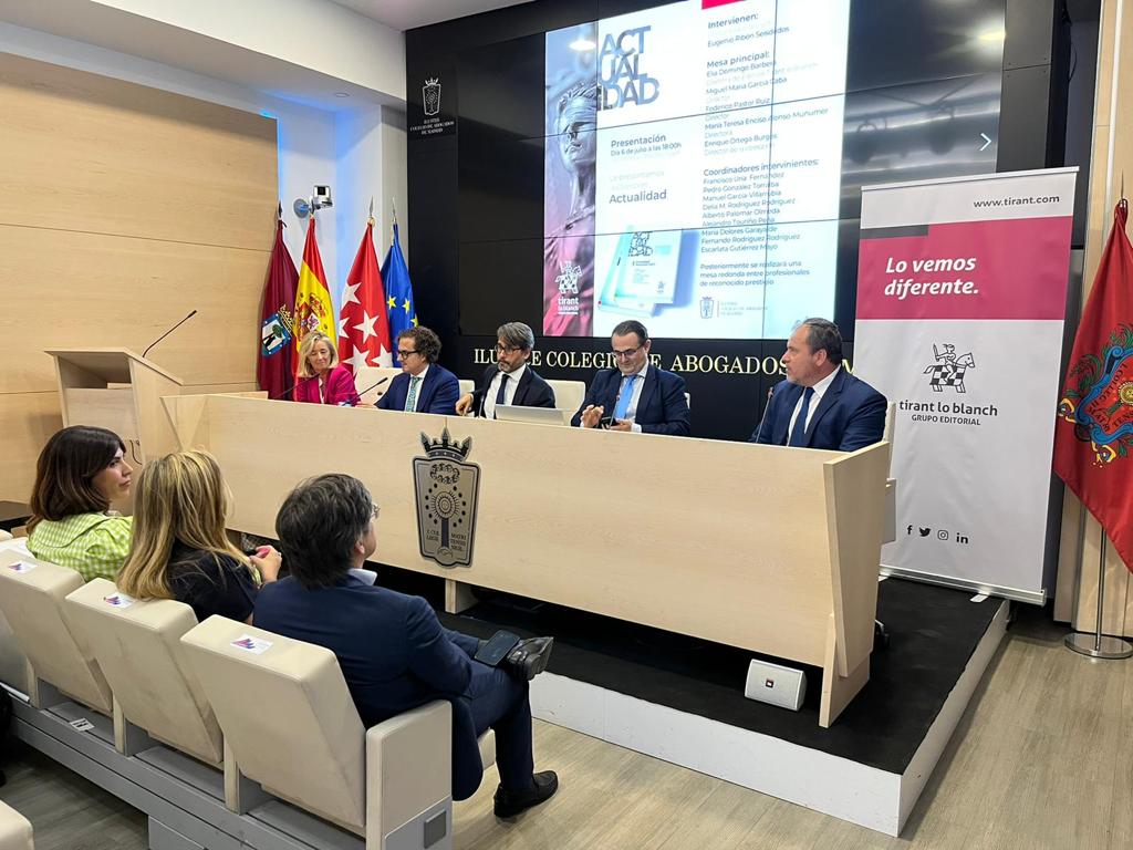 Tirant presenta la Colección Actualidad en el Ilustre Colegio de Abogados  de Madrid