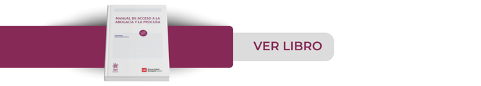 Obras clave para iniciar el nuevo año jurídico: Manual de acceso a la abogacía y la procura